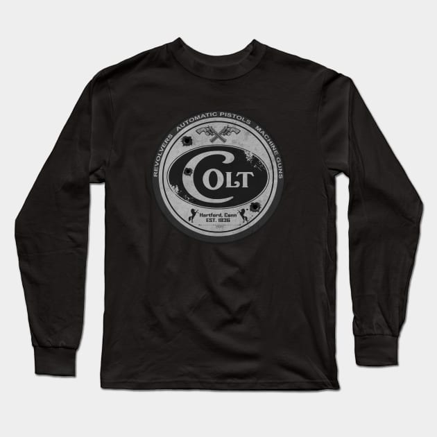 Firearms Company Sign Long Sleeve T-Shirt by CTShirts